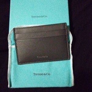 Tiffany & Co. Black Card Holder